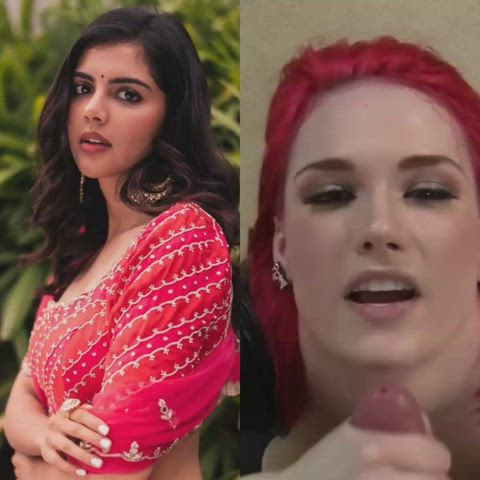 celebrity cum face fuck facial indian tribute clip