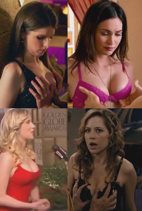 Anna Kendrick Jenna Fischer Megan Fox, Scarlett Johansson