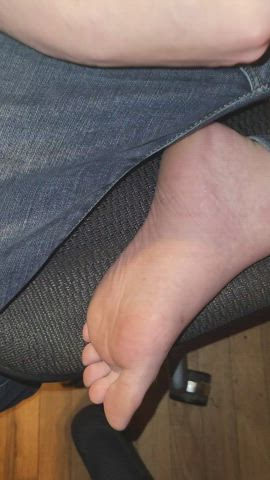feet foot male masturbation precum soles solo clip