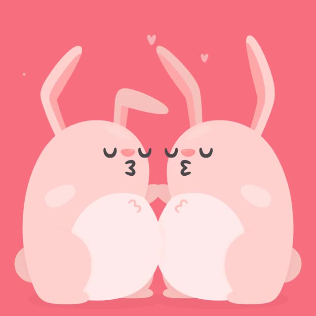 Love Couple Bunnies