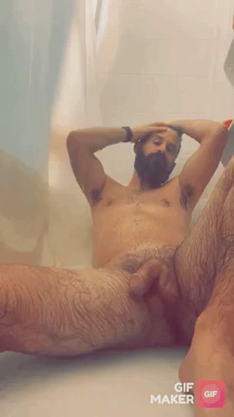 circumcised cut cock gay shower clip