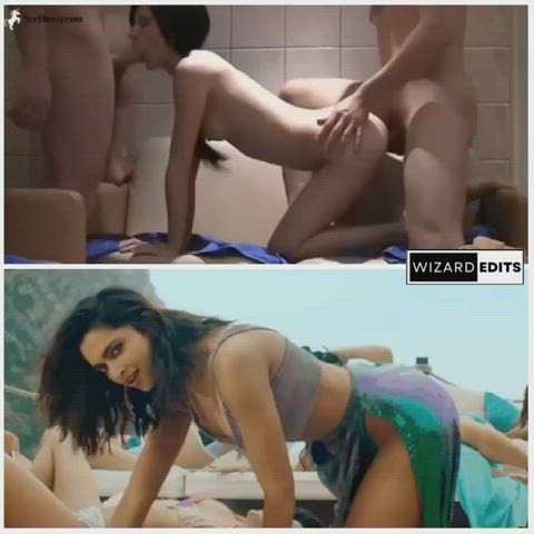 babecock bollywood celebrity desi doggystyle fantasy indian threesome twerking clip
