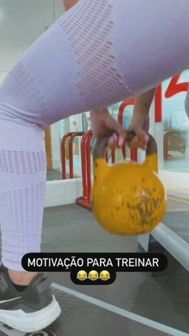 big ass gym portuguese clip