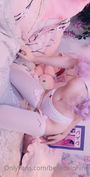 Belle Delphine Playing With Her Toy