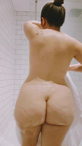 ass big ass shower clip