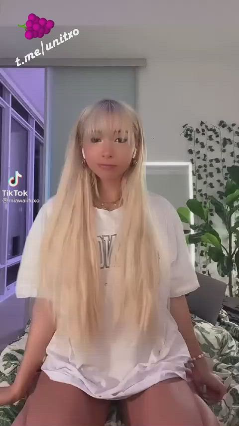 Asian Belle Delphine Boobs Cum Izzy Green Sloppy Slut Teen TikTok r/TikTits Porn