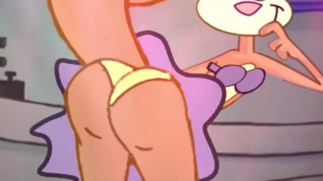 sandy twerking her booty