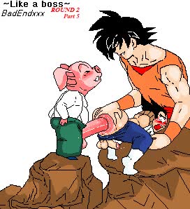 2529183 - BadEndXXX Dragon Ball Z Oolong Son Goku Vegeta animated