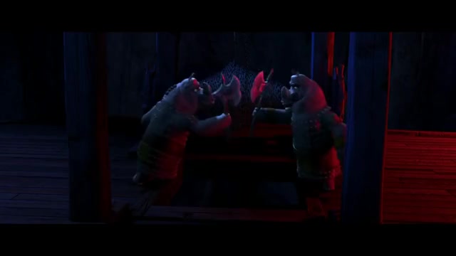 Tai Lung Claps a bunch of bitch ass Rhinos