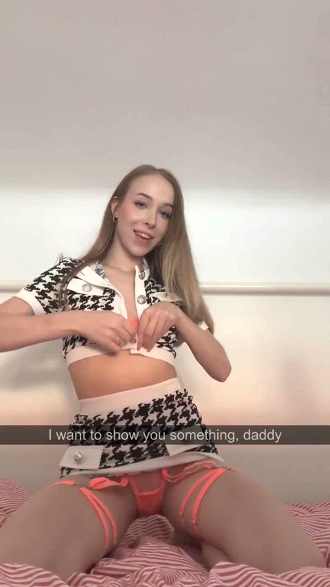 blonde lingerie step-daughter clip