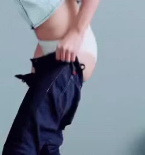 ass jeans pants clip