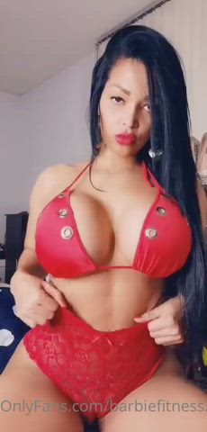 areolas big tits boobs bra latina tease tits topless clip