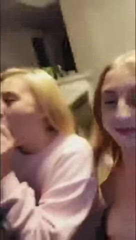 Amateur BBC Blonde Blowjob Friends Interracial Threesome clip