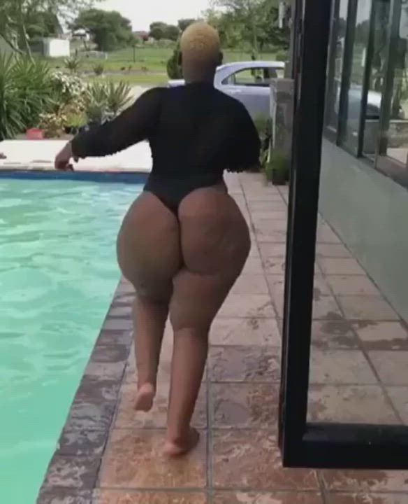 African Booty Thick clip