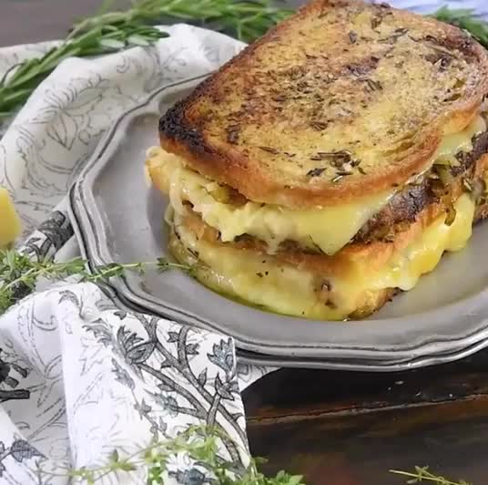 French Onion Cheese Melt