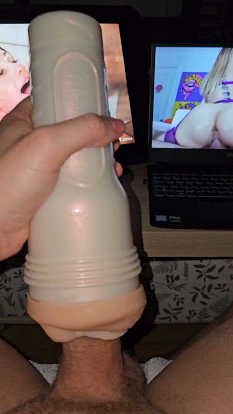 big dick cock fleshlight gooning jerk off male masturbation masturbating thick cock
