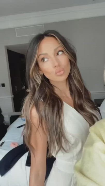 British Brunette European clip