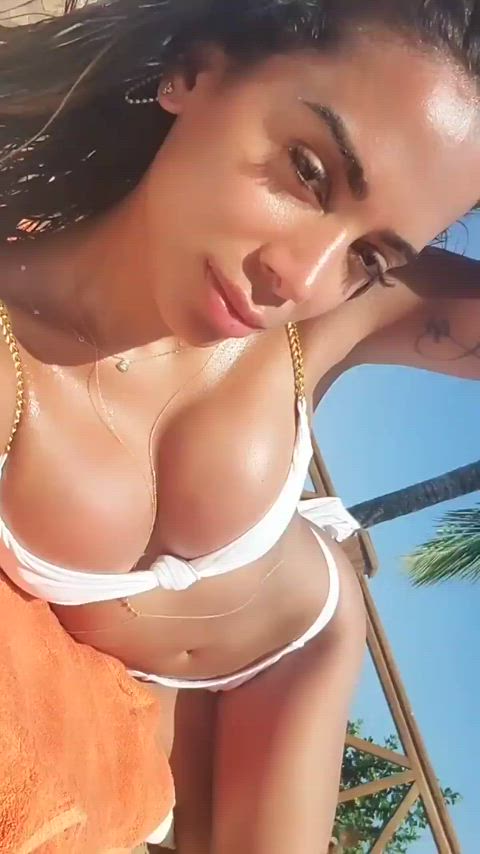 anitta big tits bikini brazilian brunette celebrity clip