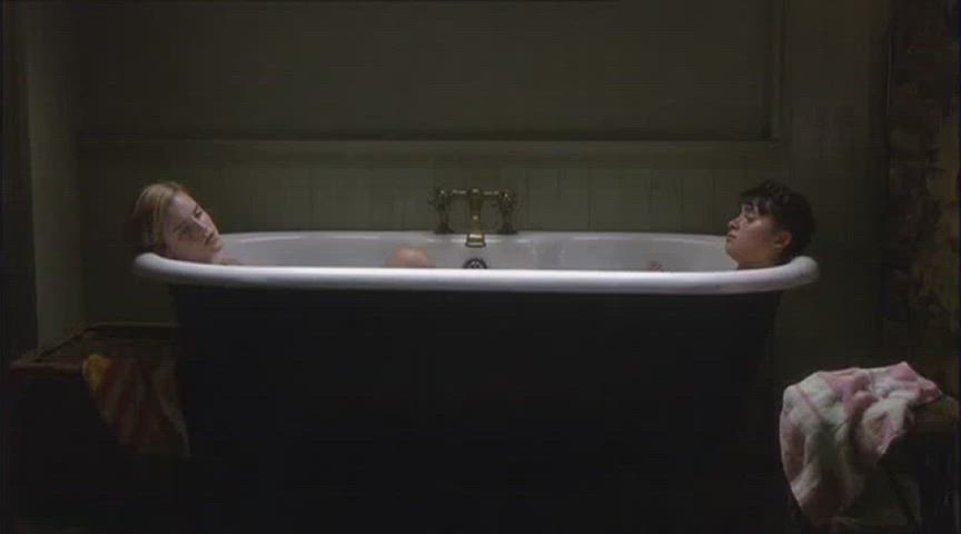 Emma watson in the Tub with Another chick