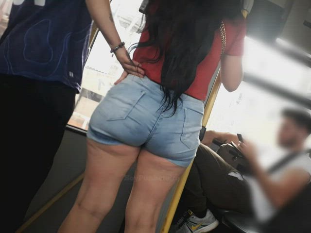 ass big ass booty candid fetish hidden cam jeans shorts voyeur clip