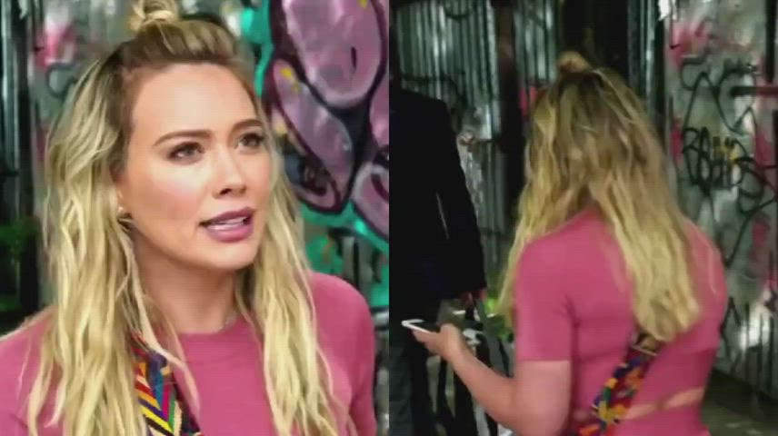 Big Ass Blonde Booty Dress Hilary Duff Jeans Pawg Thick White Girl clip
