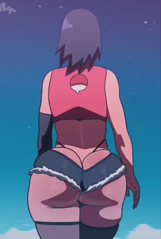 Omfg You know (Sarada) On Her Way Too Summon Manda With That Big Juicy Fat Butt ..