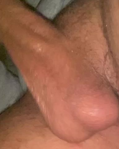 My oiled, full ballsack slapping in SLOW MO🤤 Come drain me please 😝