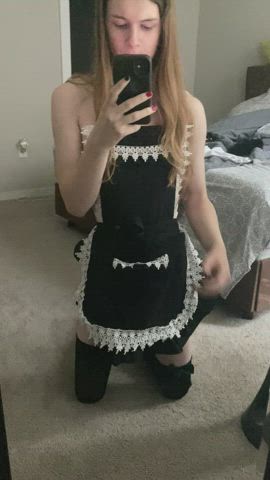 What would you do with this horny maid?
