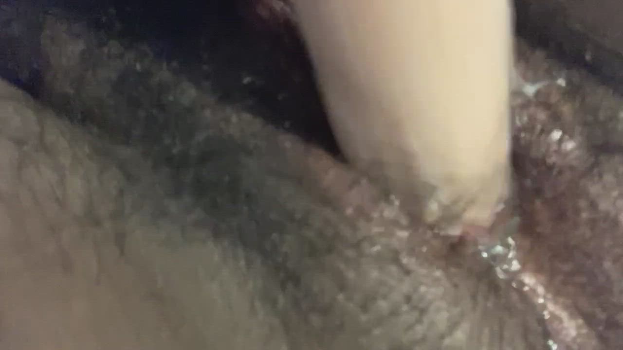 Creamy Dildo FTM Masturbating Solo Squirt Wet Pussy clip