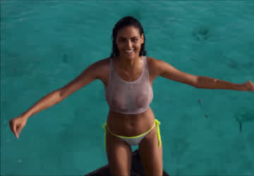 Beach Bikini Topless clip