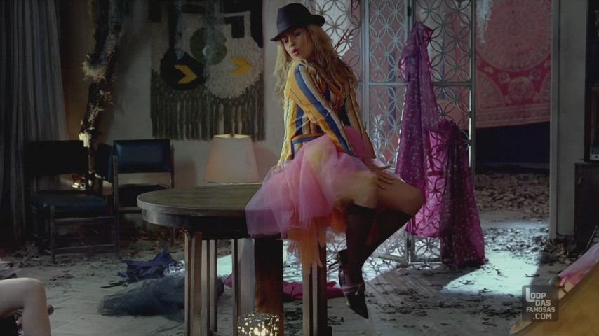 Ass Blonde Booty Brazilian Celebrity Dancing Lingerie Strip Tease Teasing clip