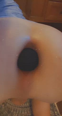 anal play bubble butt buttplug femboy gaping round butt femboys clip