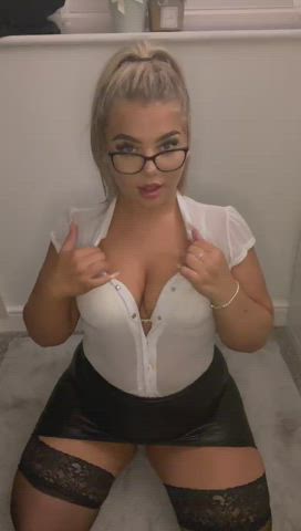 big tits boobs tease teasing clip