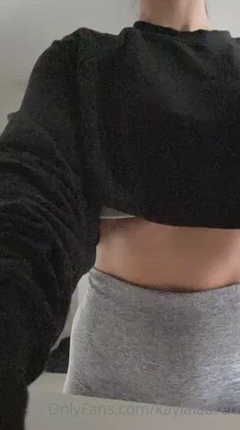 Babe Fake Boobs Gym OnlyFans Tease clip