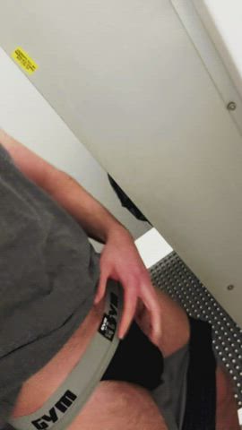 australian big dick gay gym male masturbation onlyfans shower solo clip