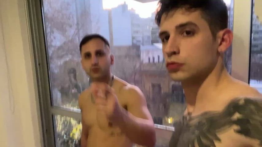 fucking this boy with my brother🥵 do you want to see the full video? come visit