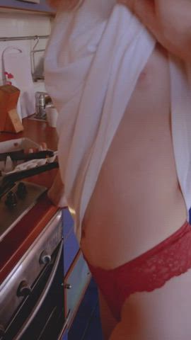 Alt College Redhead Tease Tight Ass Tits clip