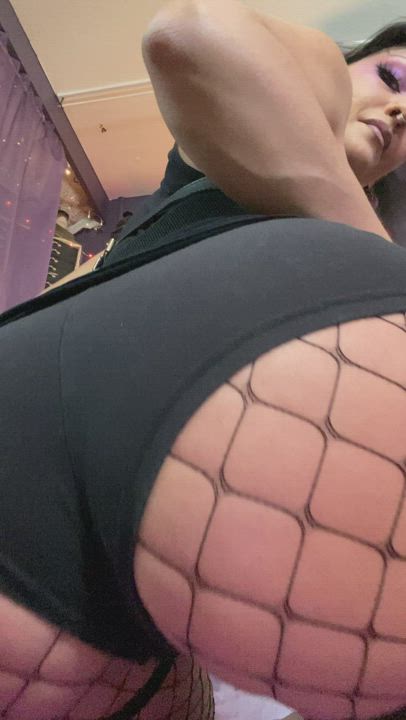 What do you think of fishnets with booty shorts?