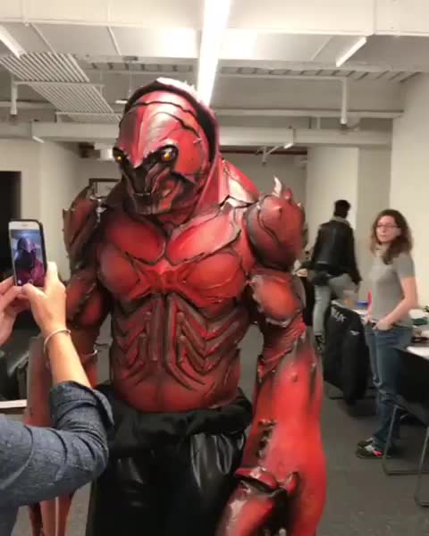 Incredible prosthetics for an insect minion in The Tick