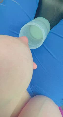 asmr big tits lactating milf milking squeezing squirt lactation clip