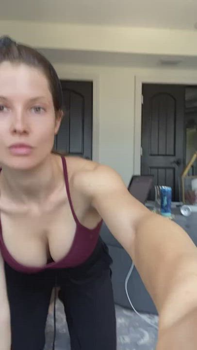 Amanda Cerny Big Tits Cleavage clip