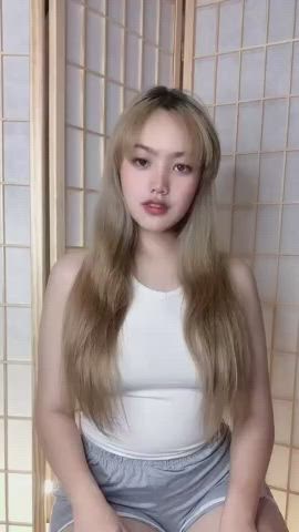 asian babe bunny cosplay cute korean model tits clip