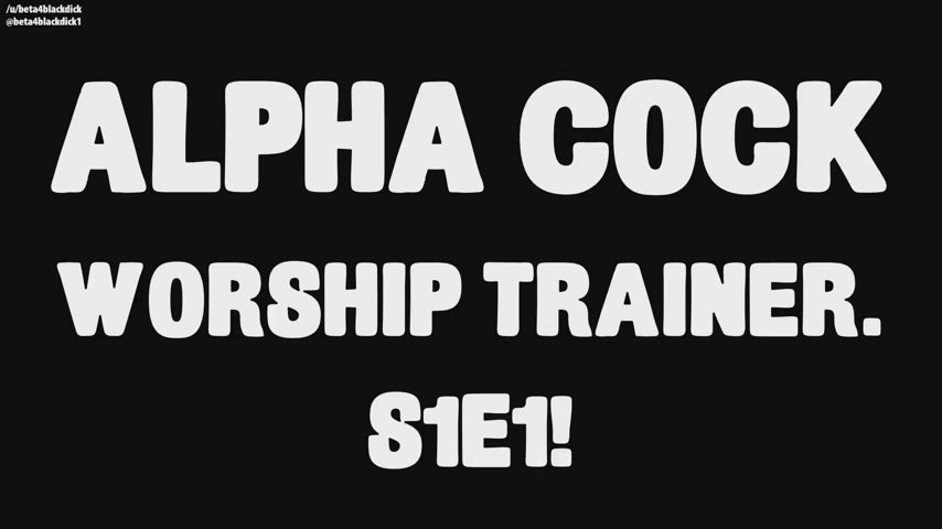 ALPHA COCK WORSHIP Trainer S1E1! Beta boys like you need to learn to serve ALPHAS!