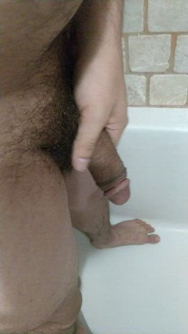 male masturbation messy pee peeing piss pissing clip