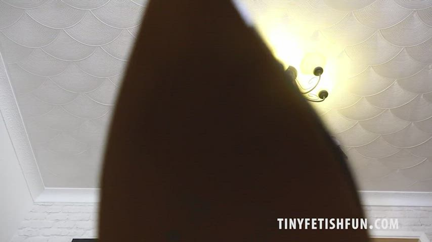 foot fetish giantess pov clip