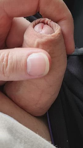 (44) playing with my tiny dutch cock