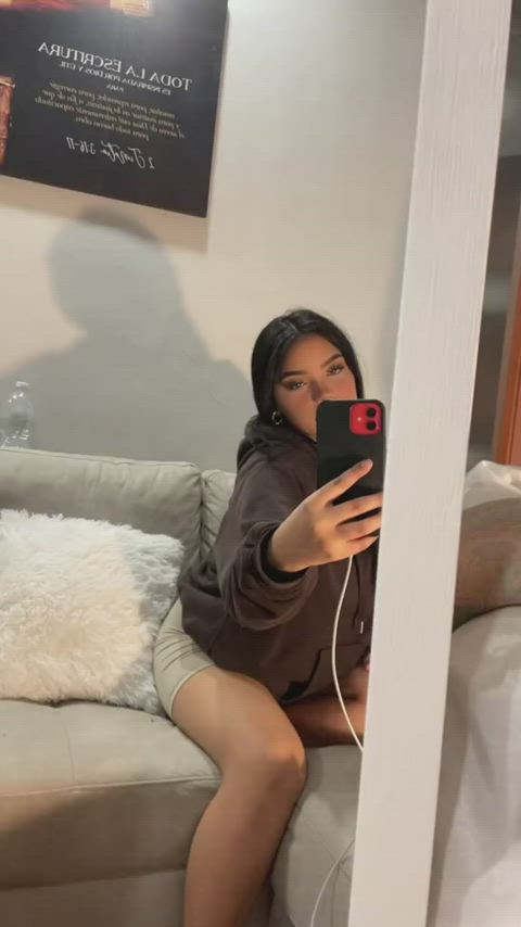 cute latina onlyfans seduction selfie tease teasing tiktok clip