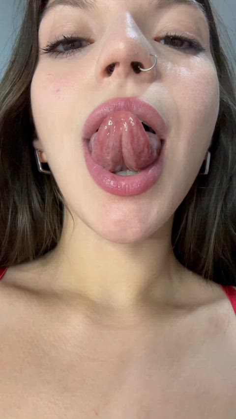 long tongue tongue tongue fetish clip