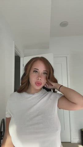 Big Tits Ebony Freckles Redhead clip
