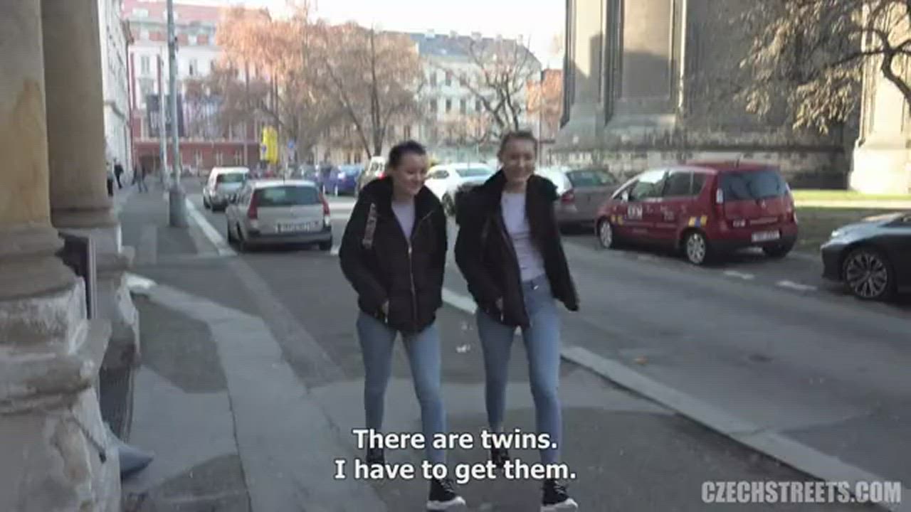 Czech Twins ?‍♂️ Propositioned on the street